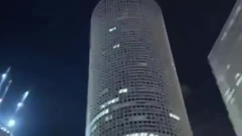 Iranian missiles directly hit the Israeli Defense Ministry building in Tel Aviv.