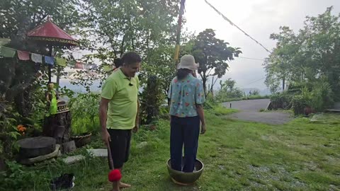 standing bowl