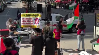 Pro-Palestine protest - Montreal, Canada