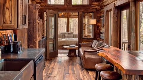 Totally obsessed with these tiny home interiors!