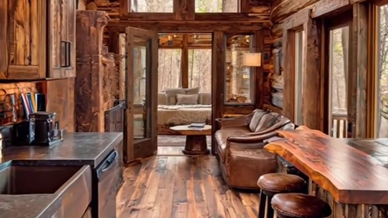 Totally obsessed with these tiny home interiors!