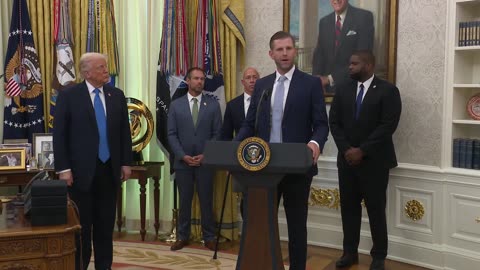 President Trump Participates in a Law Enforcement Event, May 19, 2025