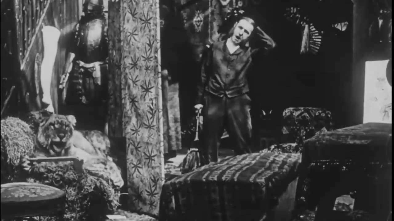 GAVROCHE, PEINTRE CÉLÈBRE (Éclair-1912) NEW English subtitles.