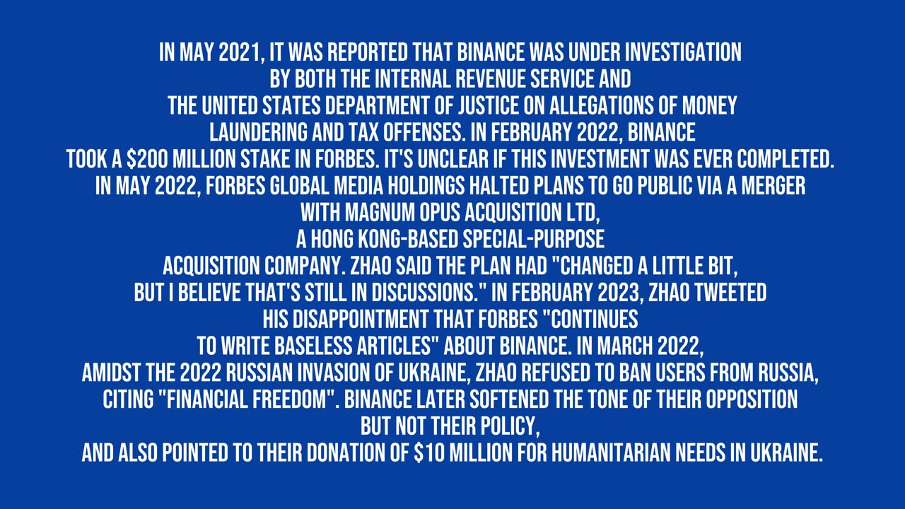 Who is behind BINANCE?