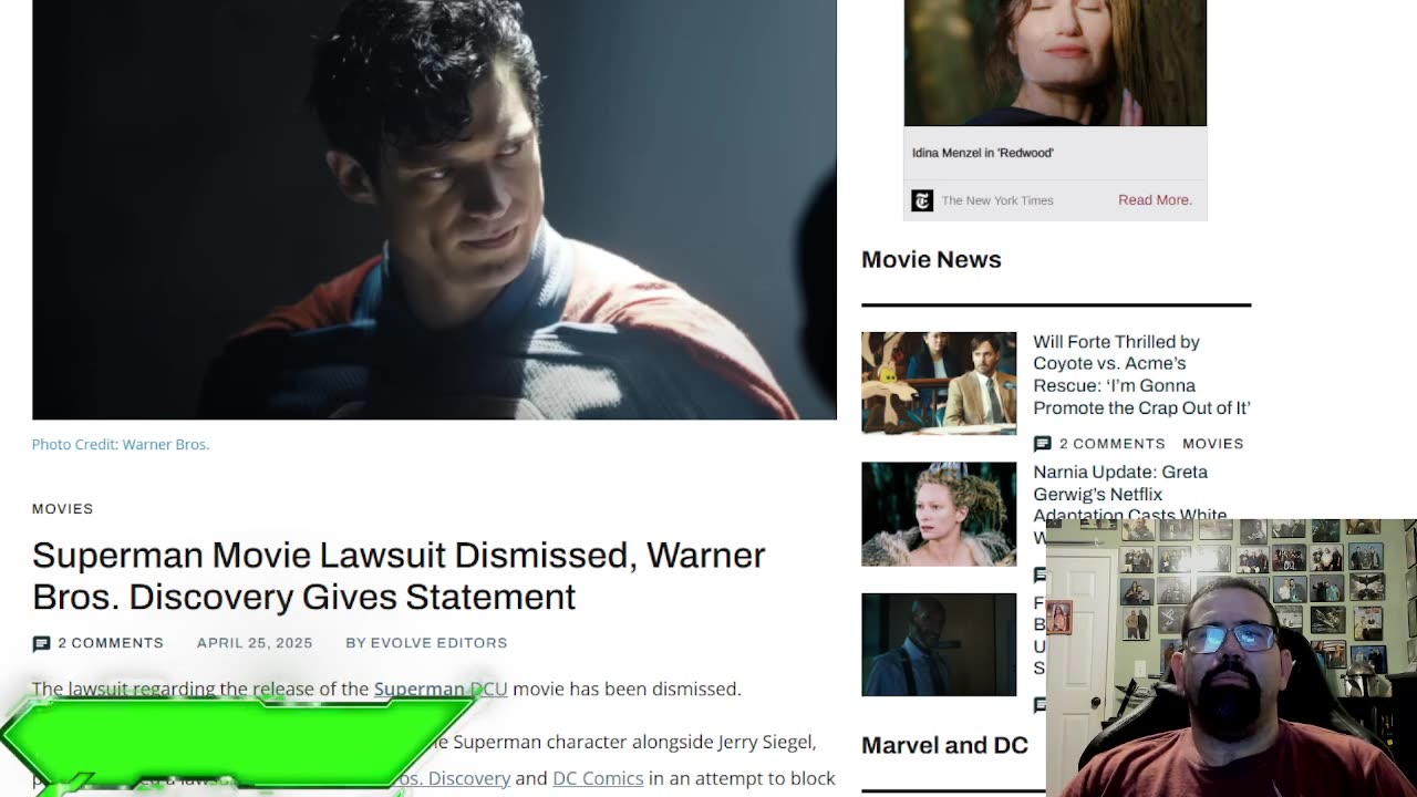 WB Discovery Dismissed Lawsuit Due To Superman Rights