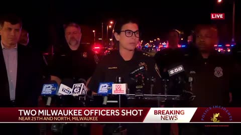 Two Milwaukee Police Officers Shot in Ambush, One Officer in Critical Condition, Suspect Arrested