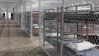 The Americans built a 3000-place prison in 7 days for mass deportations.