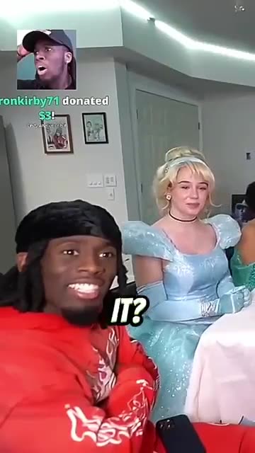 Kai Cenat has Tea with Disney Princesses