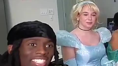Kai Cenat has Tea with Disney Princesses