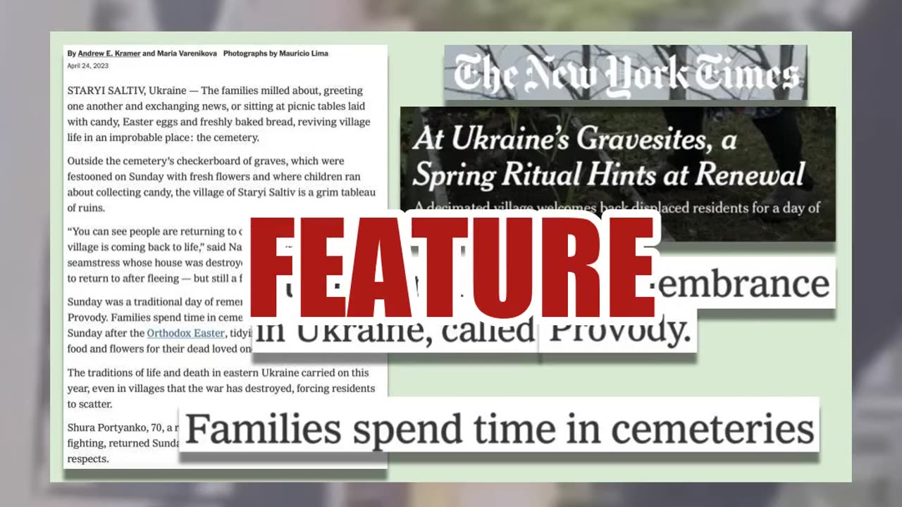 Fact Check: Video Does NOT Show Illegal Immigrants In UK Stealing From The Dead -- Ukraine Tradition