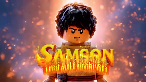 Story of Samson | LEGO Bible Story Ai Animation 