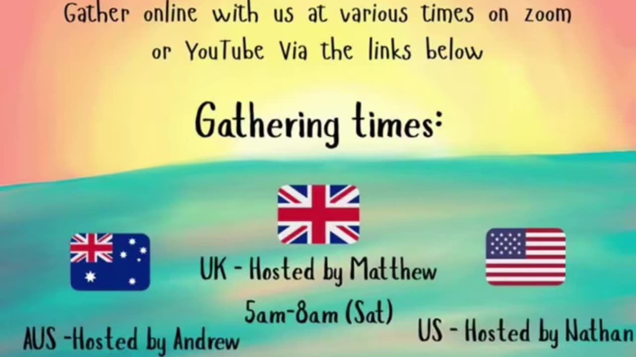 Come join our Sabbath gathering!