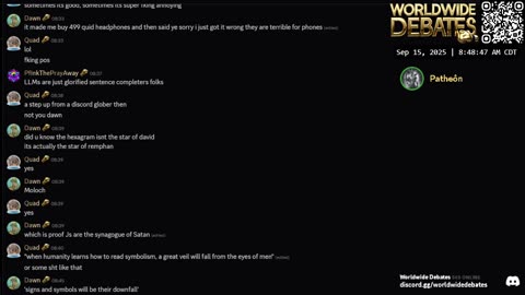 0068 WIDESTREAM - Worldwide Debates - YouTube/Twitch/Rumble