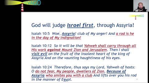 RE 373 God's Indignation Will Start With Israel First by Using Assyria (the Nations)