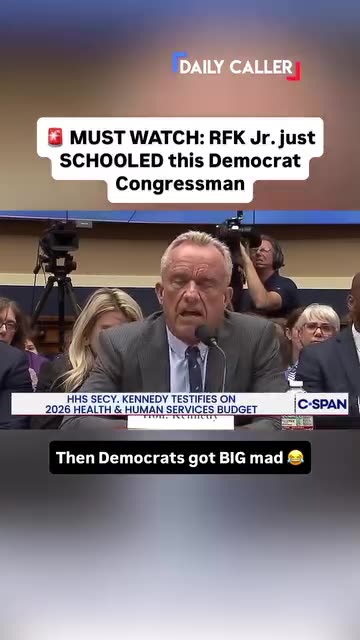 WATCH:RFKJr.just SCHOOLED this Democrat Congressman