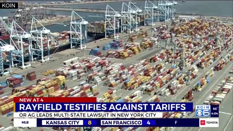 'Unchecked power': Oregon AG testifies against Trump tariffs