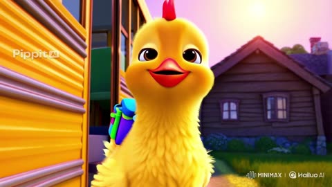 Chirpy chick song - Get ready for school / For toddlers