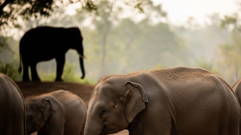 Gorilla Saves Baby Elephant From Lion! Unbelievable Rescue