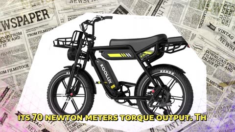 KOOLUX X9 Pro Electric Bike 750W Motor 48V 31.2AH Battery 20-Inch Fat Tire All Terrain Electric Bike