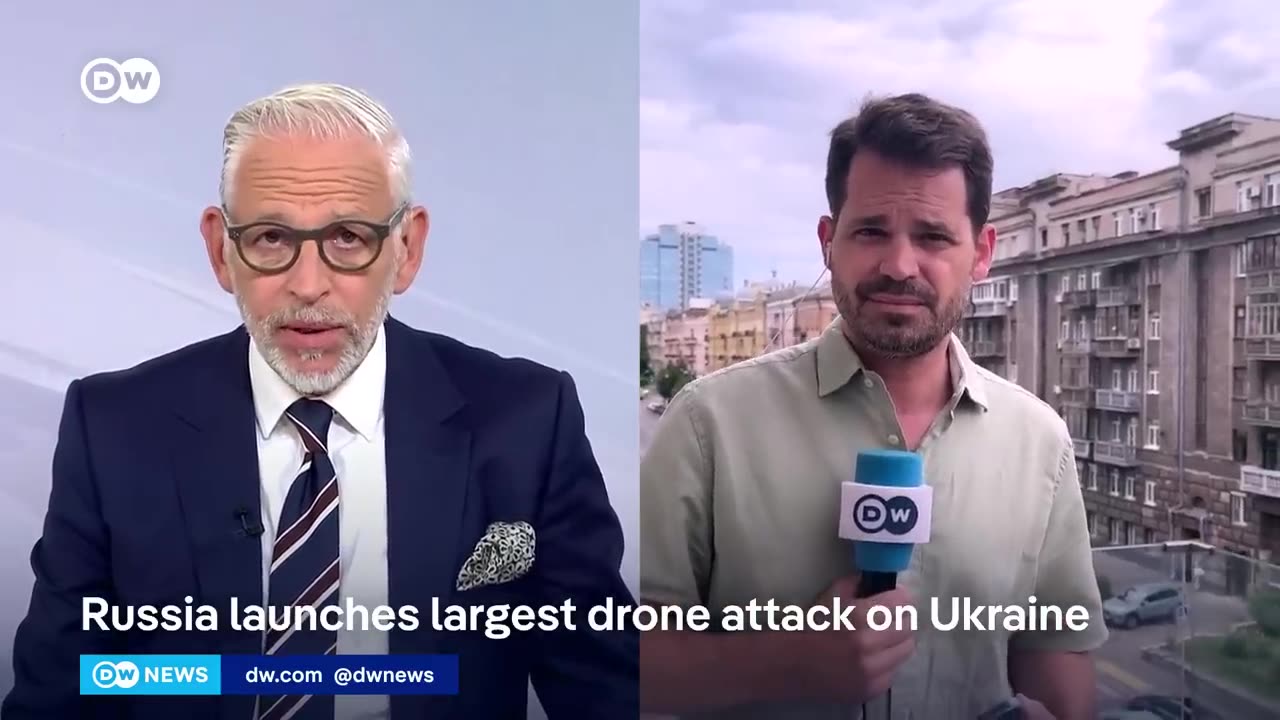 Russia launches another record drone attack on Ukraine