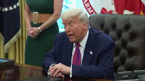 President Trump opens the door to invoking the Insurrection Act in California