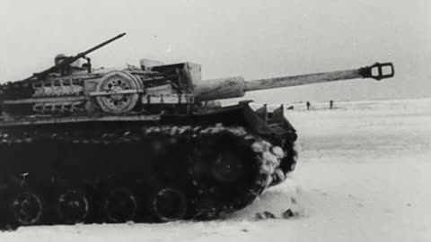 Großdeutschland StuG III Ausf. Fs in action during the Third Battle of Kharkov in early 1943