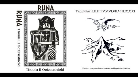 RUNA -Thorin II Oakenshiled Full Demo Cassette RIP