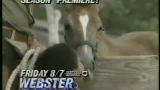 September 18, 1985 - Promo for Season Premiere of 'Webster'