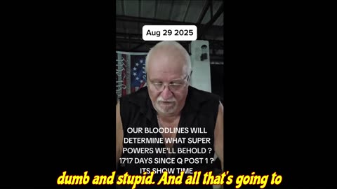 Our bloodlines will determine what super powers we'll behold ? .......