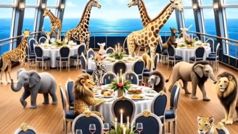 Animals Party 🥳 🎉 | Ai Video