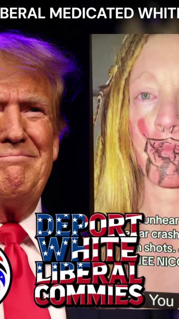 WE GOT A PROBLEM HERE. REMOVE THE WHITE LIBERAL TO THEIR OWN ISLAND