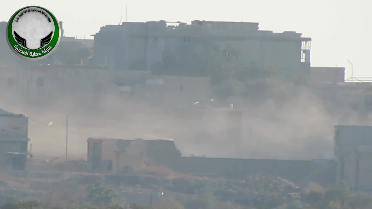 Syrian War in Idlib 3 Konkurs atgm vs 2S1 Gvozdika 2x miss 1x unknown 2013.10.12