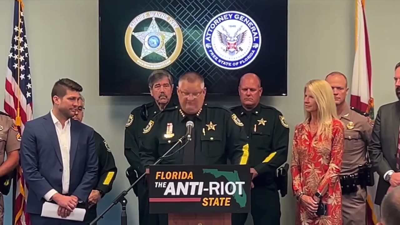 Sheriff Wayne Ivey of Brevard County Florida has a message for ICE protestors