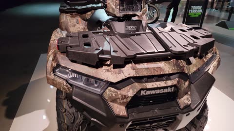 2024 KAWASAKI BRUTE FORCE 750 CAMO SHOWCASE WALK-AROUND