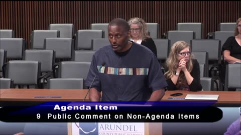 Aug 23, 2023 Ayo Kimathi Representing SBPM @ AACSB Hearing