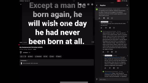 Satan using Catholics to play good cop bad cop