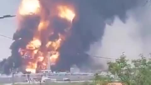Explosion at a diesel plant in Mexico