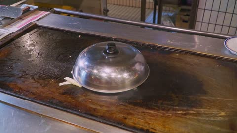 Yakisoba noodles - Japanese street food in Osaka