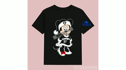Las Vegas Raiders Minnie Mouse Christmas Shirt Holiday
