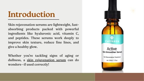 Top 4 Tips for Using a Skin Rejuvenation Serum the Right Way