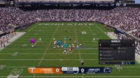 College football 26 CFP Online Ranked Game - Penn State VS Tennesse - HDR