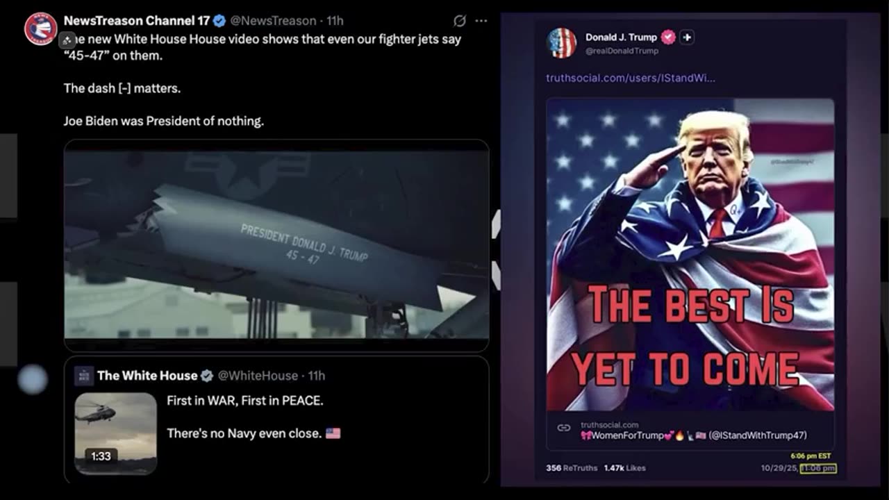 10.30.25: XI meeting, Checkmate, Demand Public disclosure, Be HEARD, Just beginning, Pray