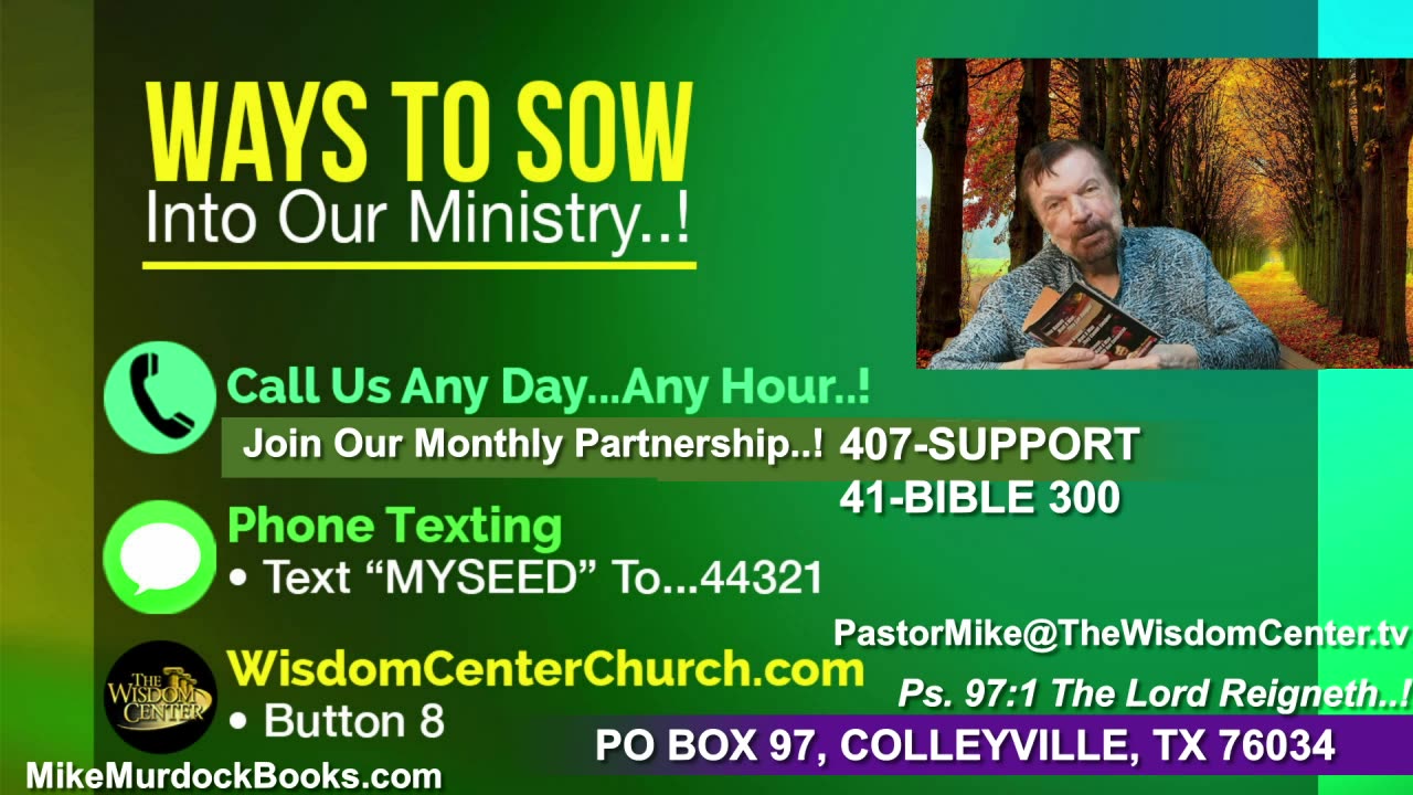 Re-Air: The Wisdom Family of Mike Murdock..!!!