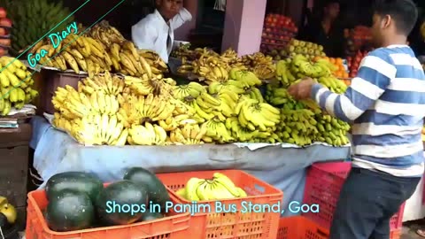Shops in Panjim Bus Stand Goa