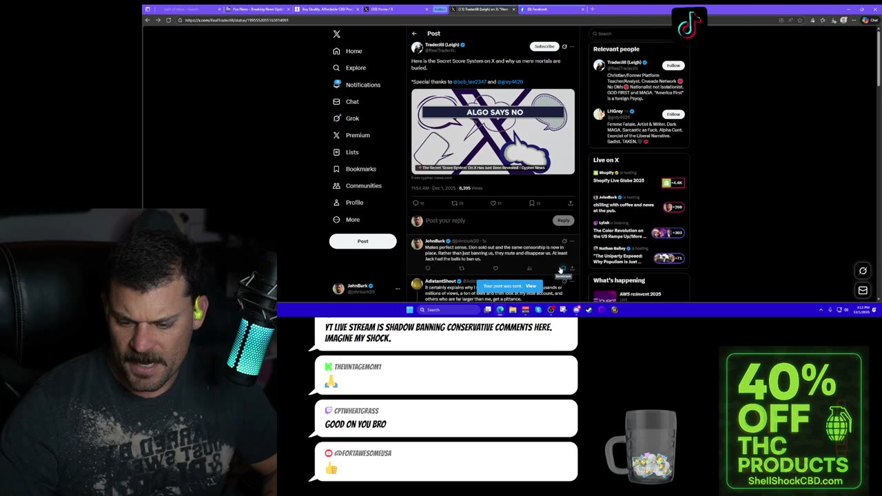 chilling with coffee and news at the pub.