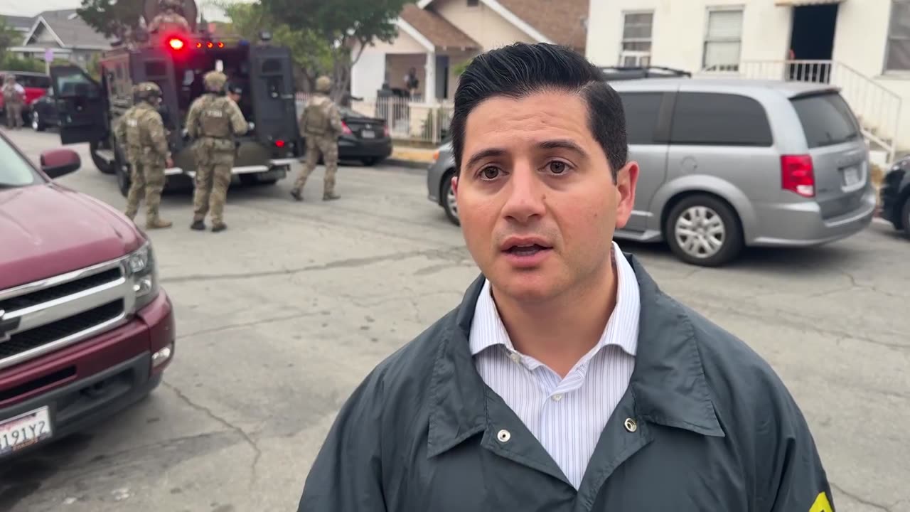 FBI arrested the guy who supplied the bionic face shields to the LA rioters.