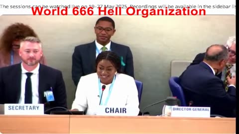 5/19/2025 WORLD HELL ORGANIZATION PLANDEMIC TREATY DRAFT RESOLUTION PASSES