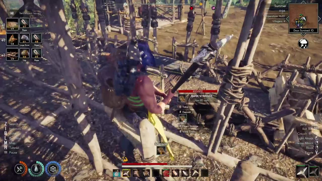 Building a Village that will Satisfy Odin! (w/ friends) ASKA Ep.2
