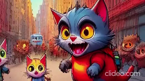 cats funny animate 4.mp4