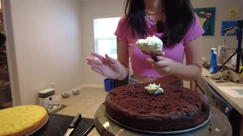 He horneado un PASTEL DE PAN CON ETIQUETA